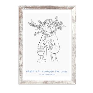 Elegancka Grafika Komunijna